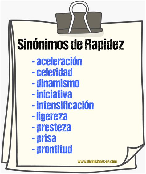 raeridez|rapidez sinónimos.